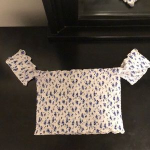 PACSUN off the shoulder crop top
